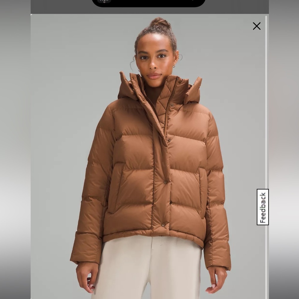 Lululemon Wunder puff jacket
